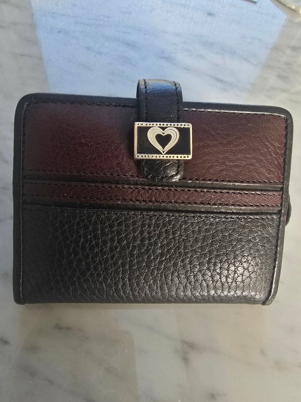 NWT Brighton Bellissimo Leather Heart Wallet